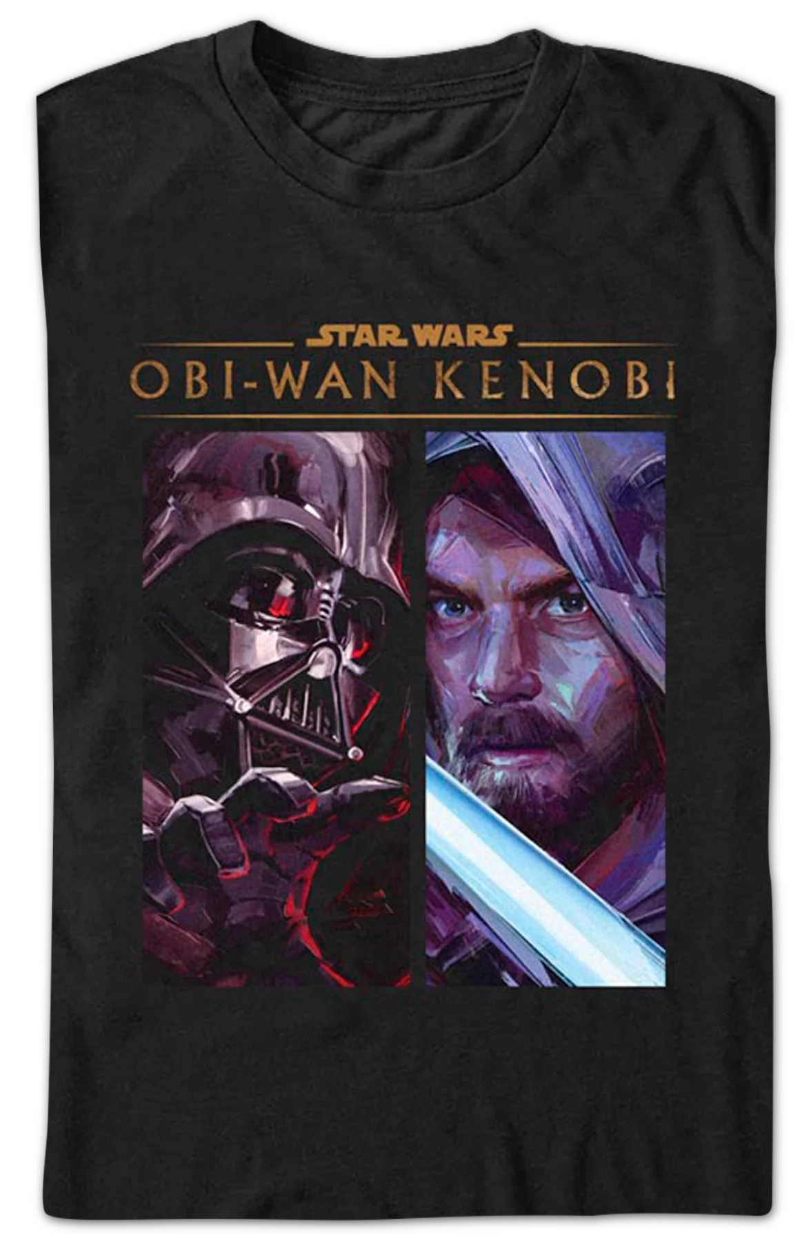 Darth Vader and Obi-Wan Kenobi Star Wars T-Shirt - Image 2