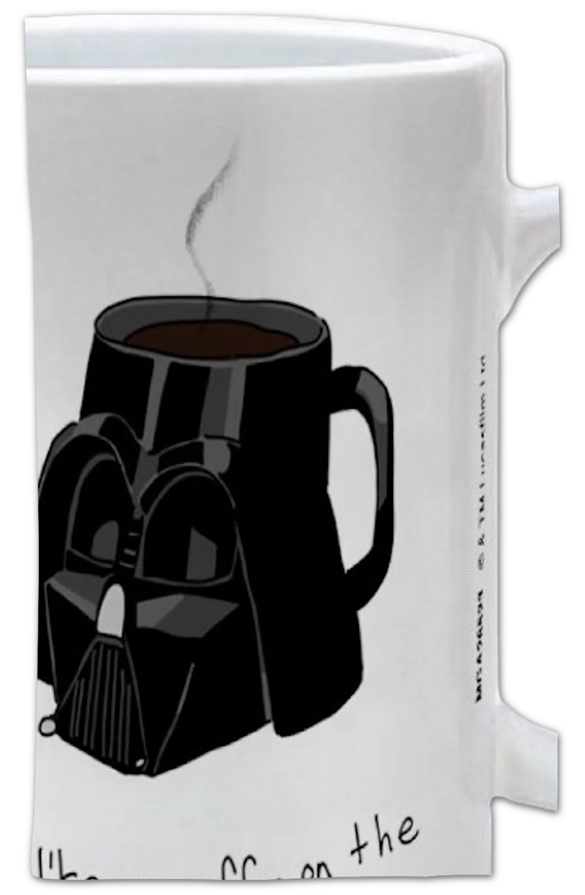 Darth Vader I Like My Coffee On The Dark Side Star Wars Ceramic Mug