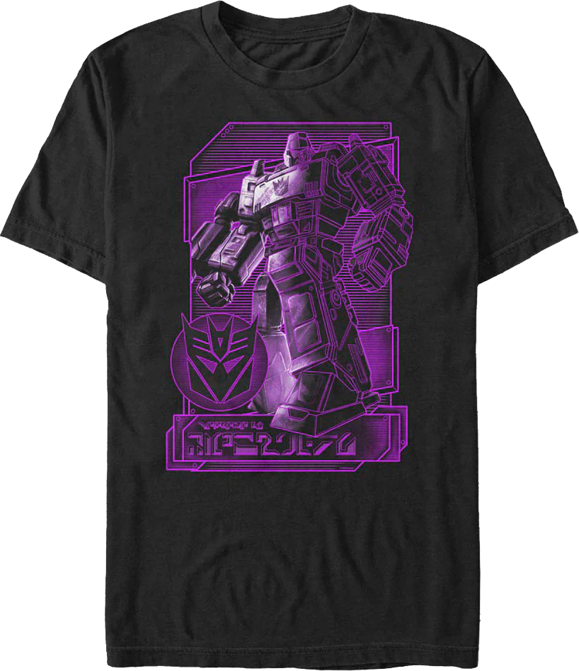 Digital Megatron Transformers T-Shirt
