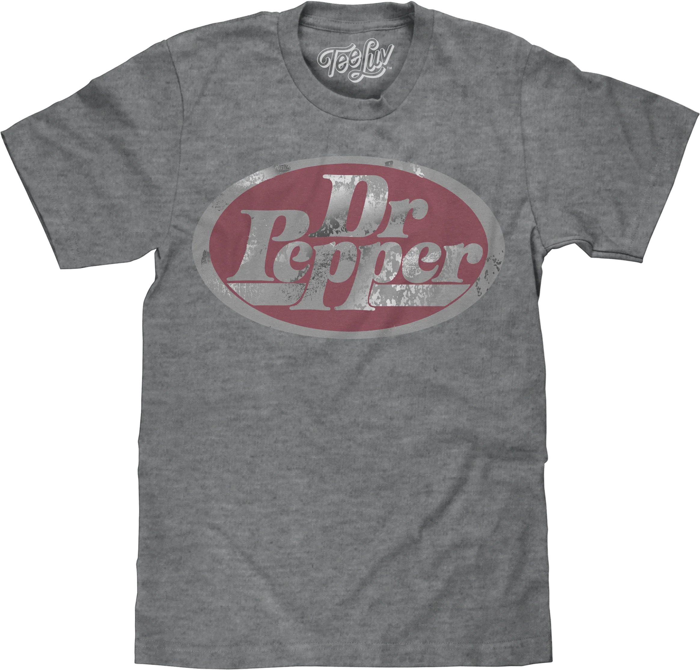 Distressed Classic Logo Dr. Pepper T-Shirt