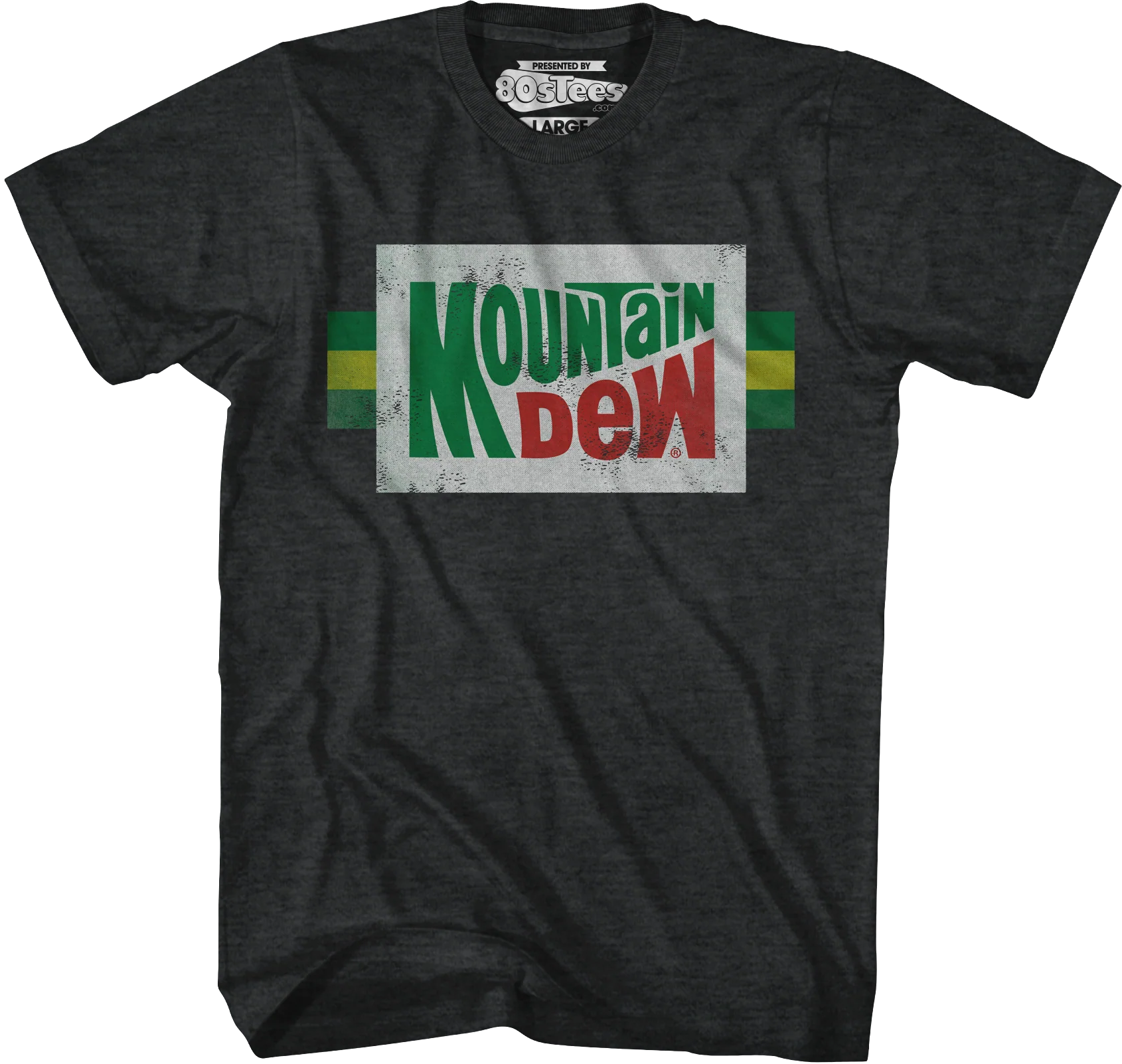 Distressed Logo Mountain Dew T-Shirt