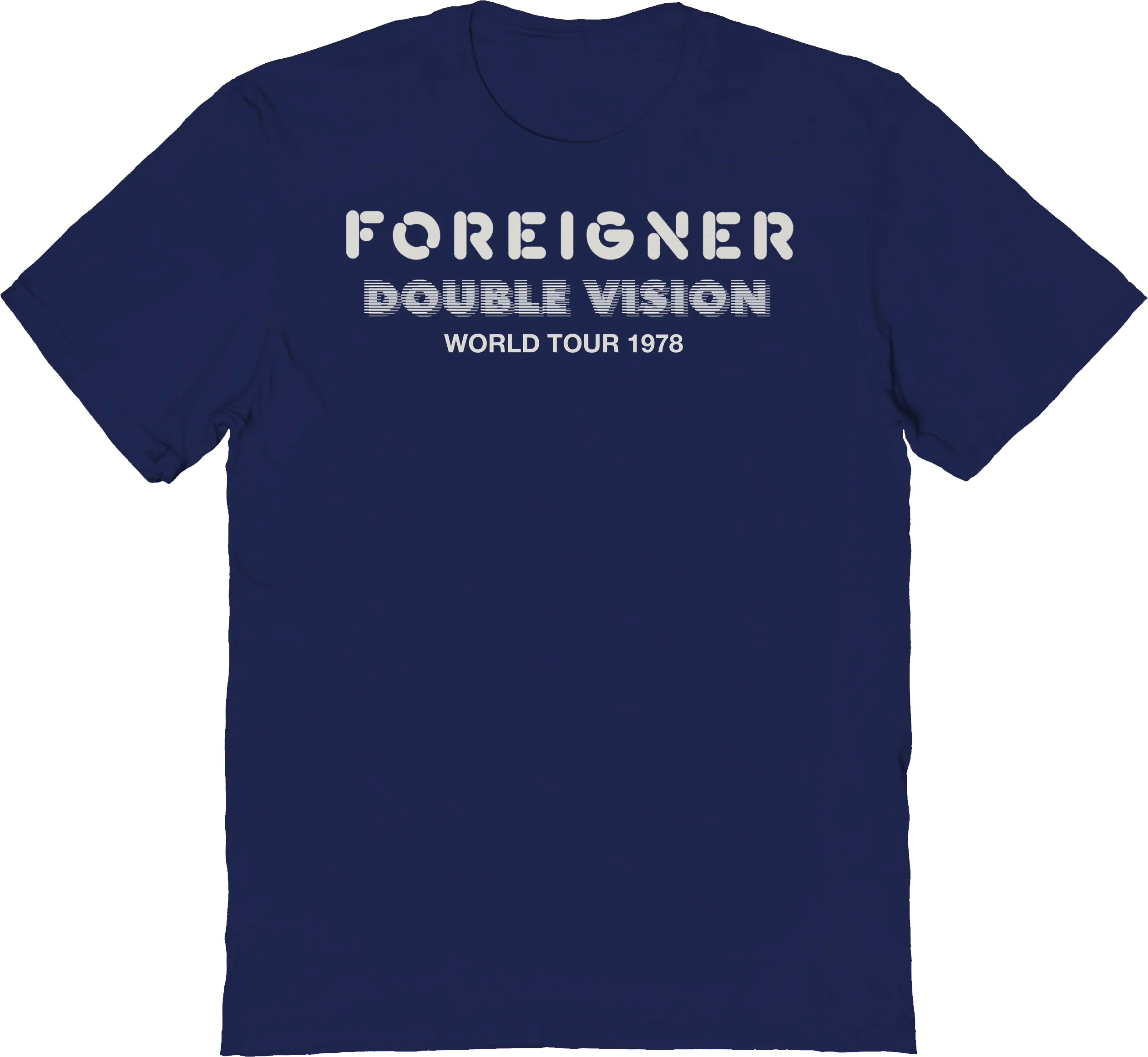 Double Vision World Tour 1978 Foreigner T-Shirt
