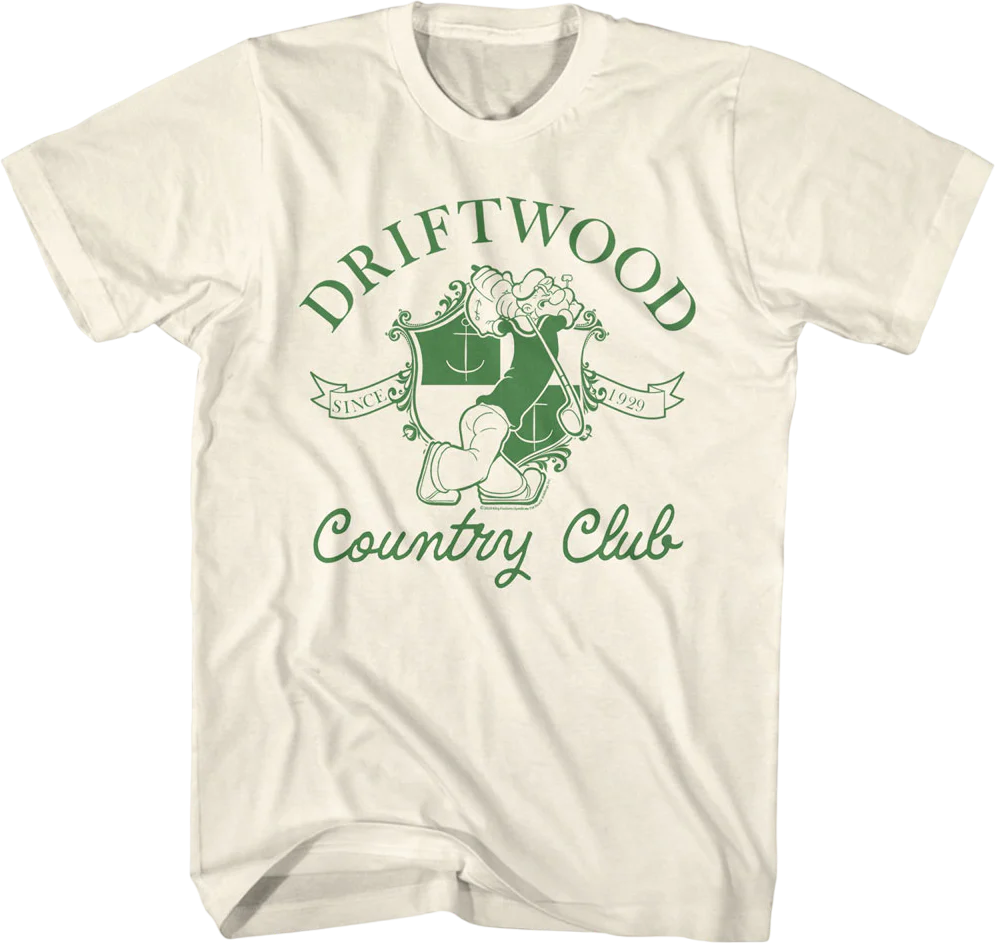 Driftwood Country Club Popeye T-Shirt