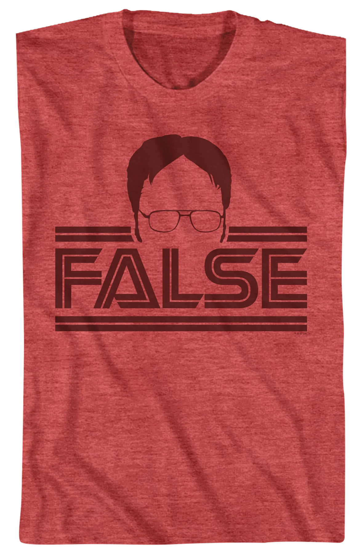 Dwight Schrute False The Office T-Shirt - Image 2