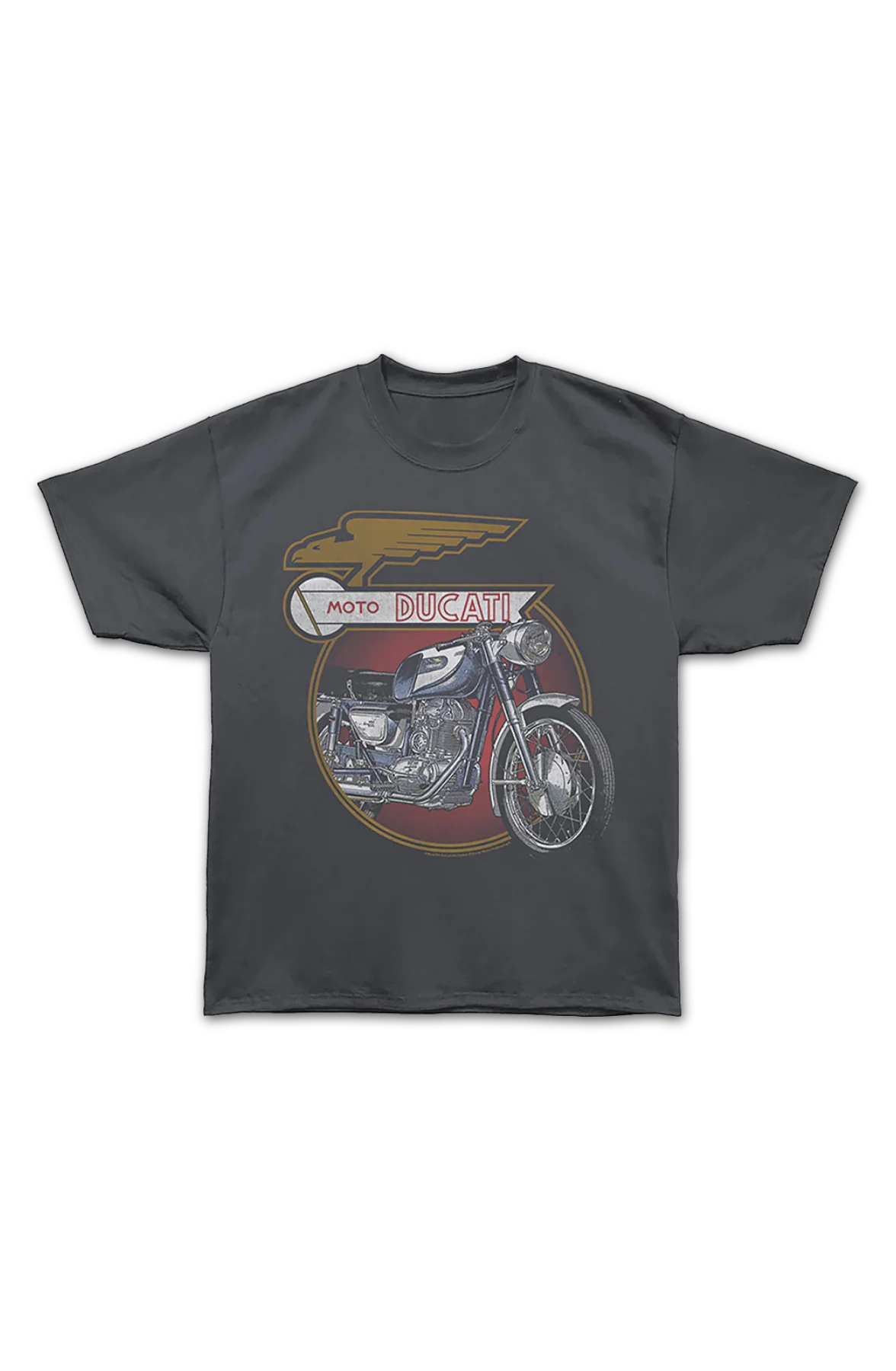 Eagle Logo Ducati Oversized T-Shirt - Image 2