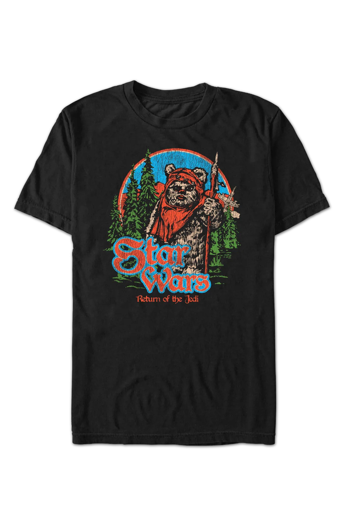 Ewok Endor Pose Return Of The Jedi Star Wars T-Shirt - Image 2