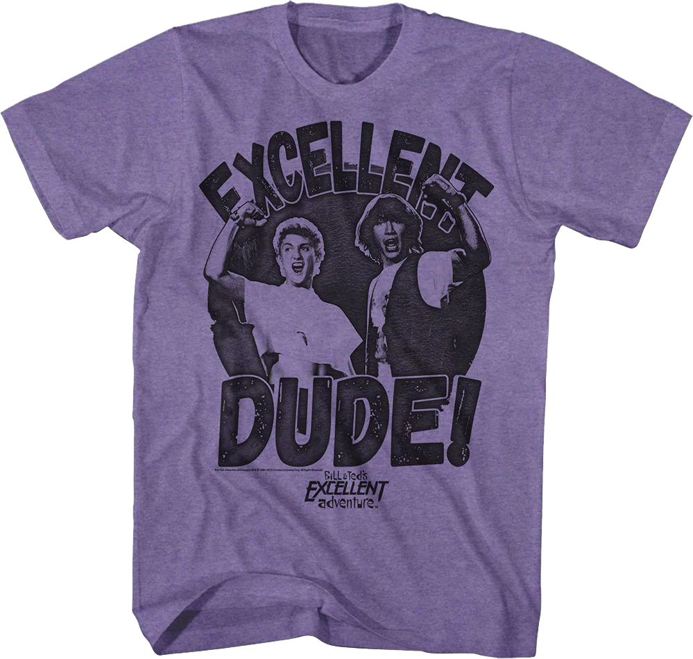 Excellent Dude Bill & Ted's Excellent Adventure T-Shirt