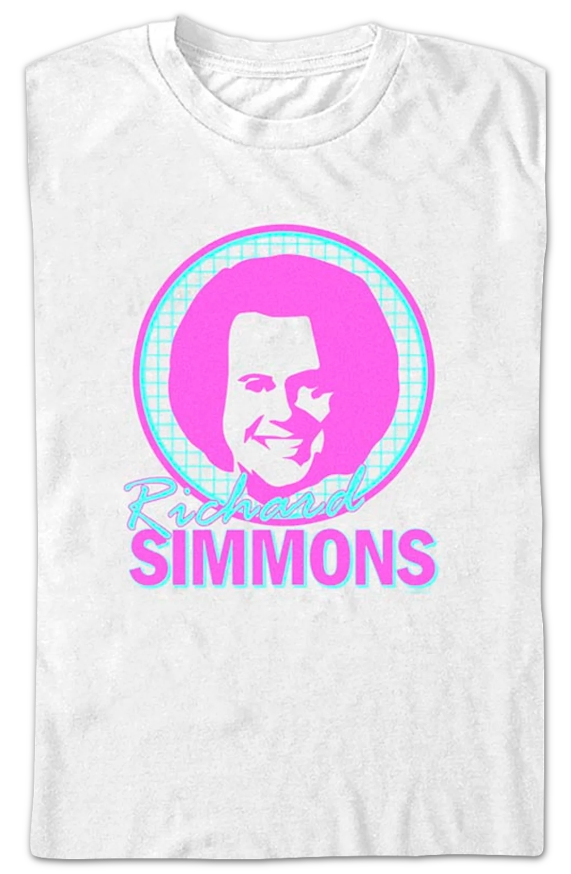Face Logo Richard Simmons T-Shirt - Image 2