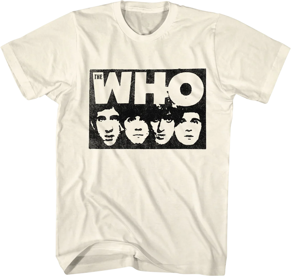 Faces The Who T-Shirt