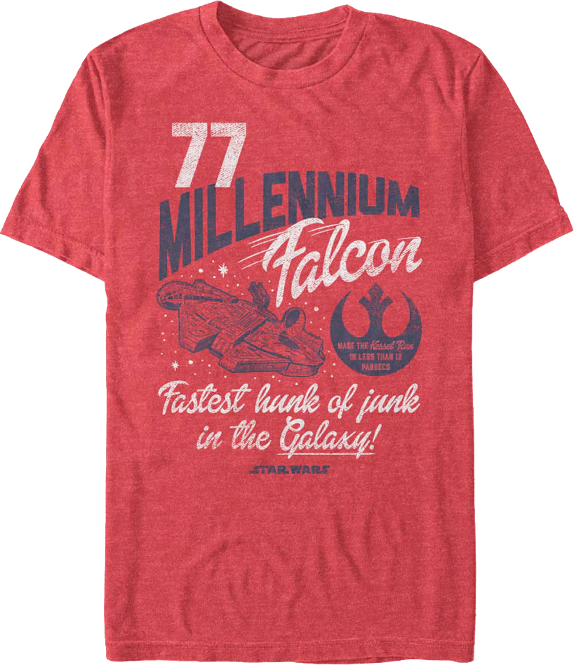 Fastest Hunk Of Junk In The Galaxy Star Wars T-Shirt