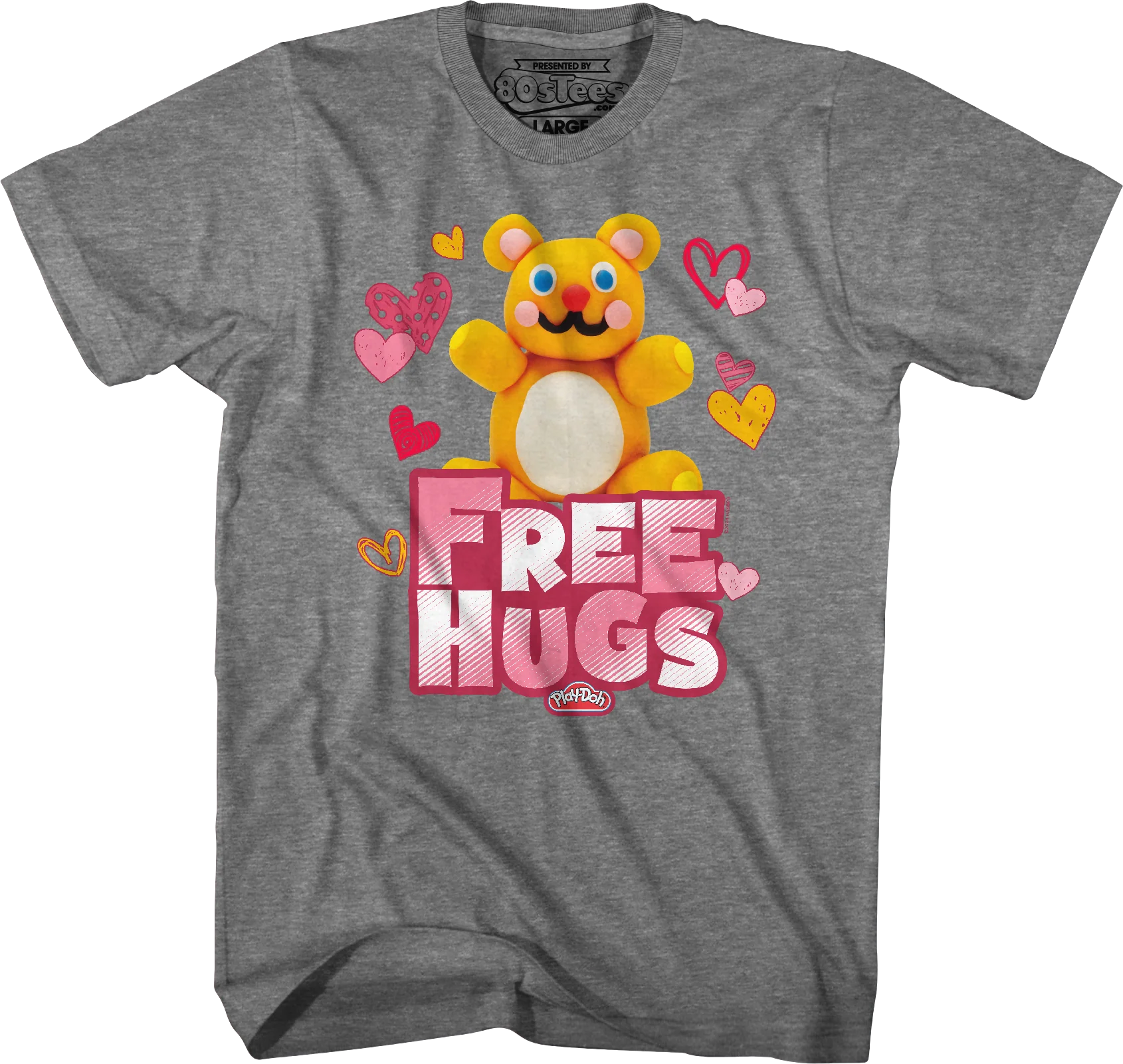 Free Hugs Play-Doh T-Shirt - Image 3