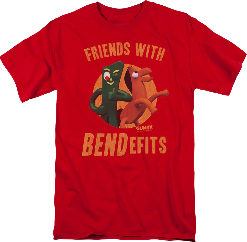Friends With Bendefits Gumby T-Shirt