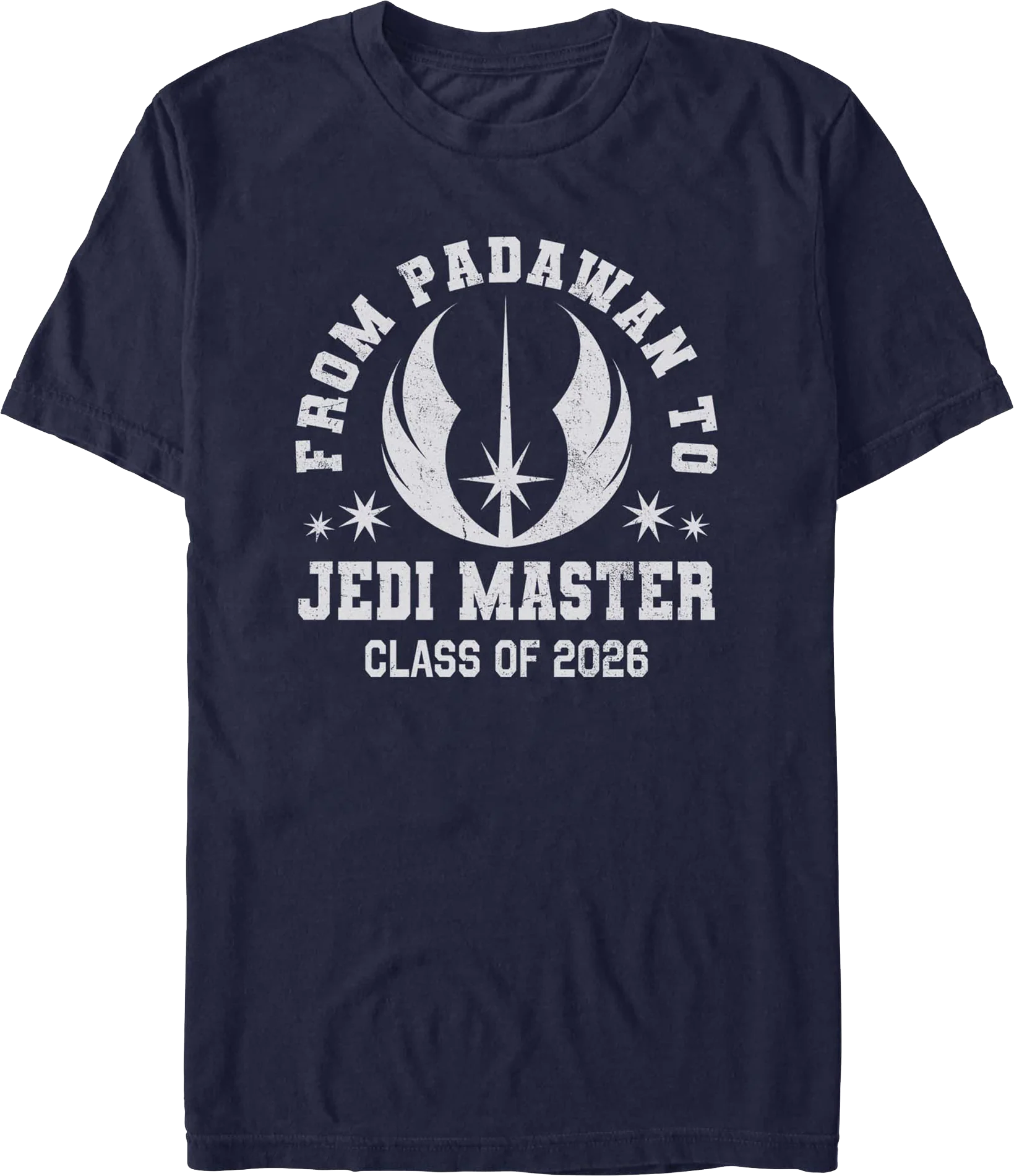 From Padawan To Jedi Master Class Of 2026 Star Wars T-Shirt