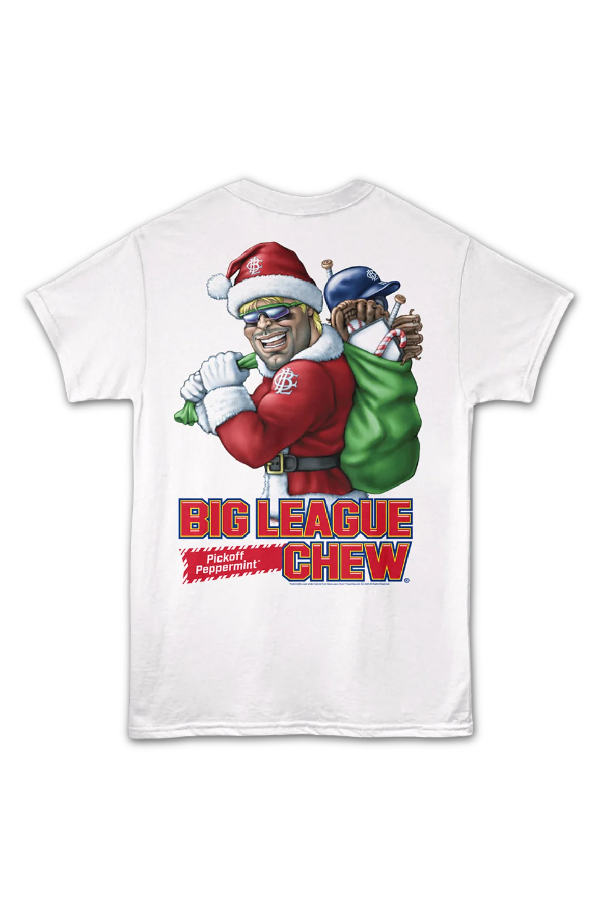 Front & Back Pickoff Peppermint Big League Chew T-Shirt - Image 2