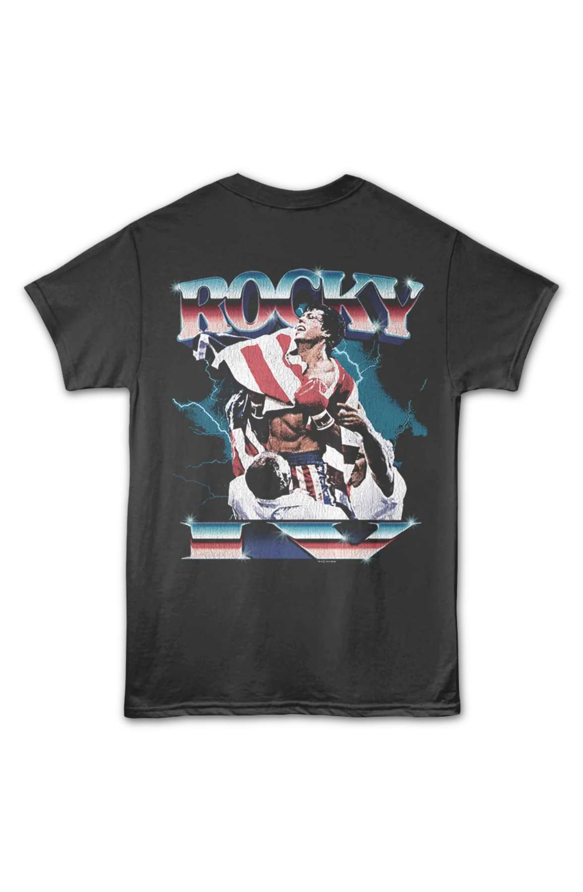 Front & Back Rocky IV T-Shirt - Image 2