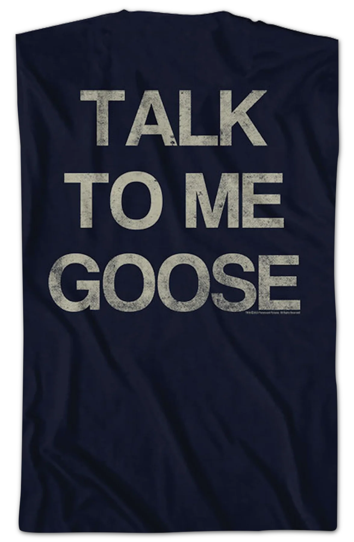 Front & Back Talk To Me Goose Top Gun T-Shirt - Image 2