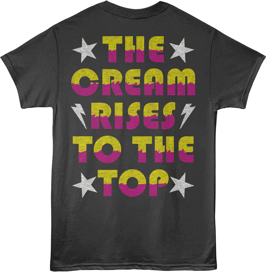 Front & Back The Cream Rises To The Top Macho Man T-Shirt - Image 3