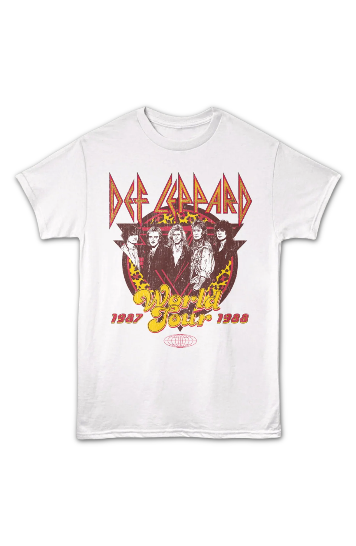 Front & Back World Tour 1987-1988 Def Leppard T-Shirt - Image 2