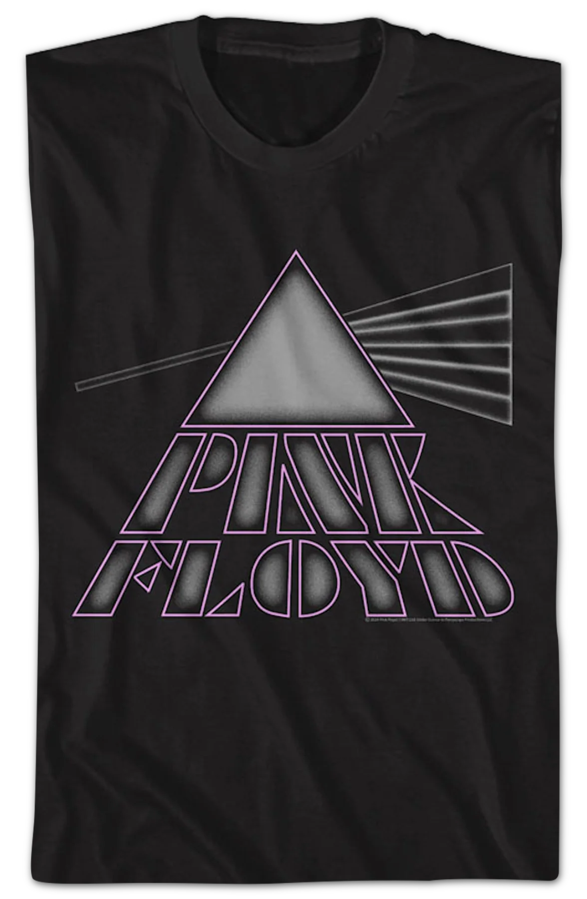 Ghost Prism Dark Side of the Moon Pink Floyd T-Shirt - Image 2