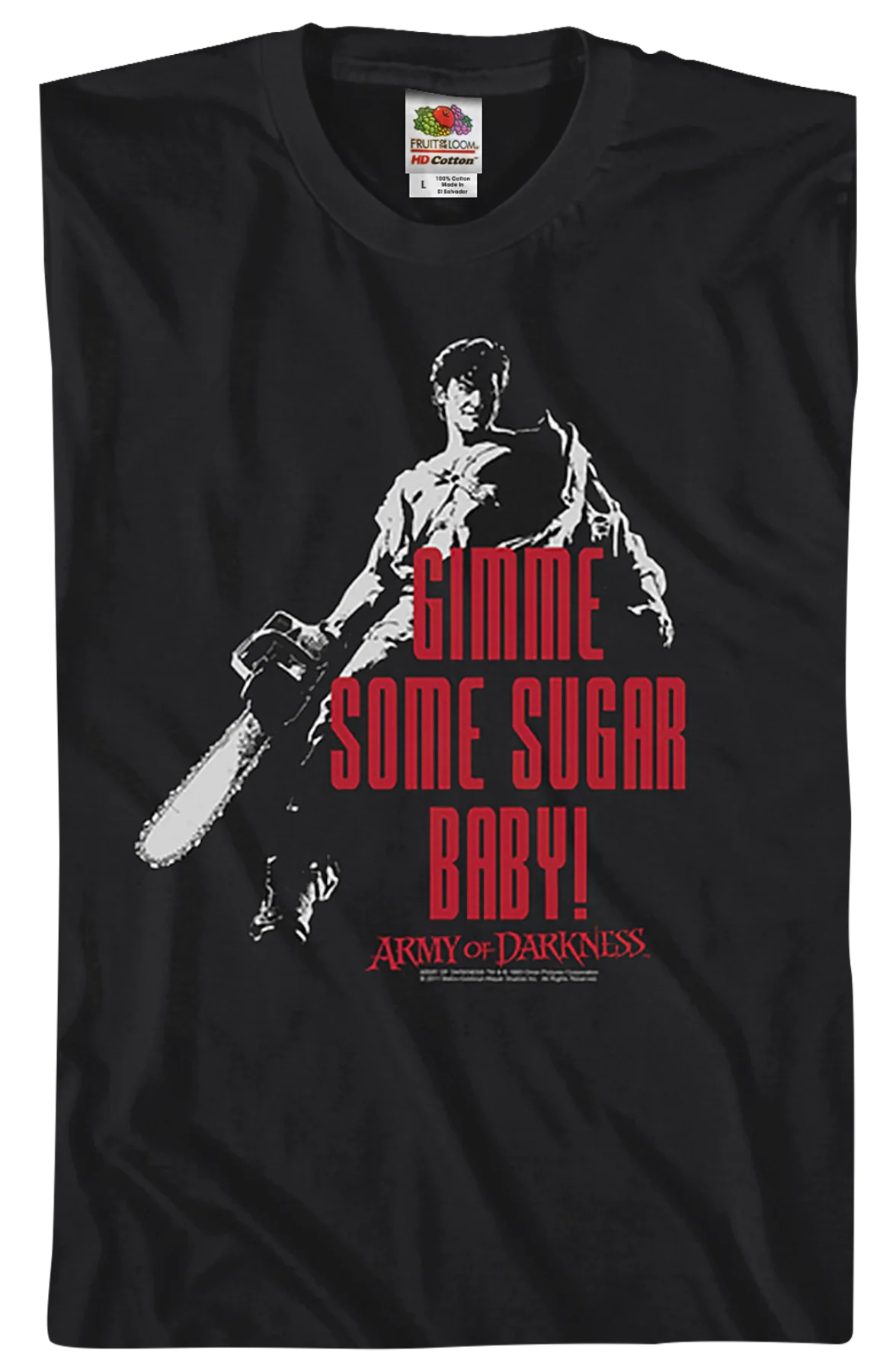 Gimme Some Sugar Army of Darkness T-Shirt - Image 2