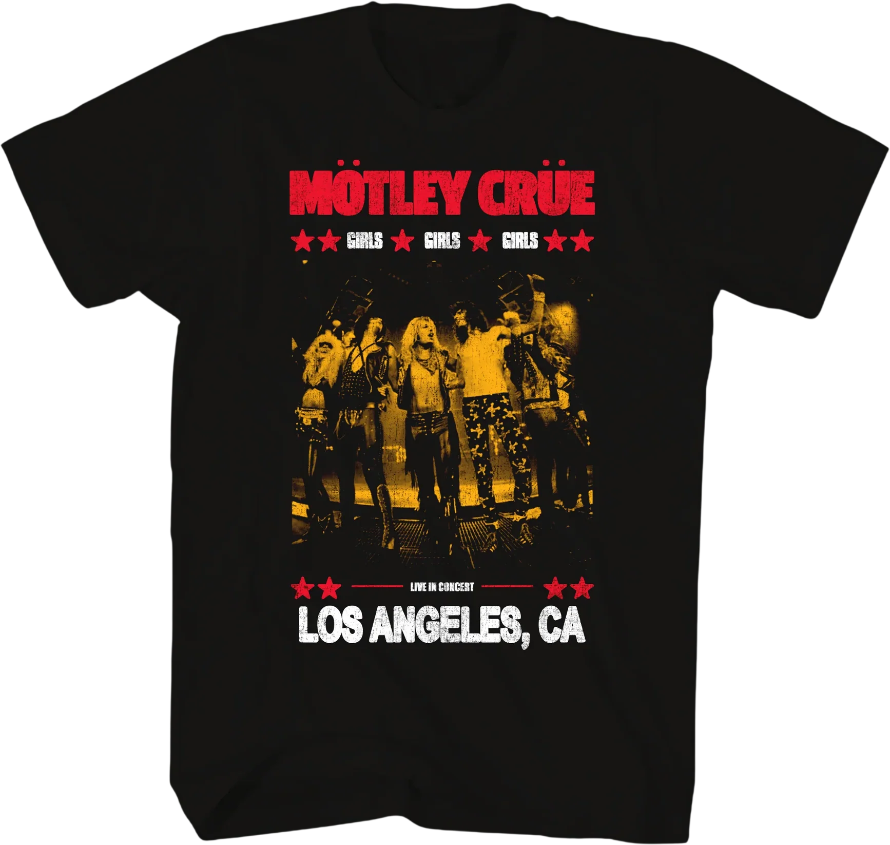 Girls Girls Girls Los Angeles Motley Crue T-Shirt