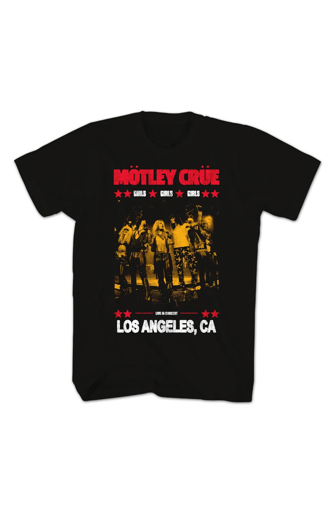Girls Girls Girls Los Angeles Motley Crue T-Shirt - Image 2