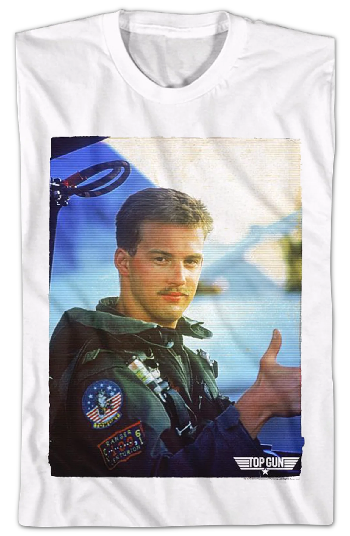Goose Photo Top Gun T-Shirt - Image 2