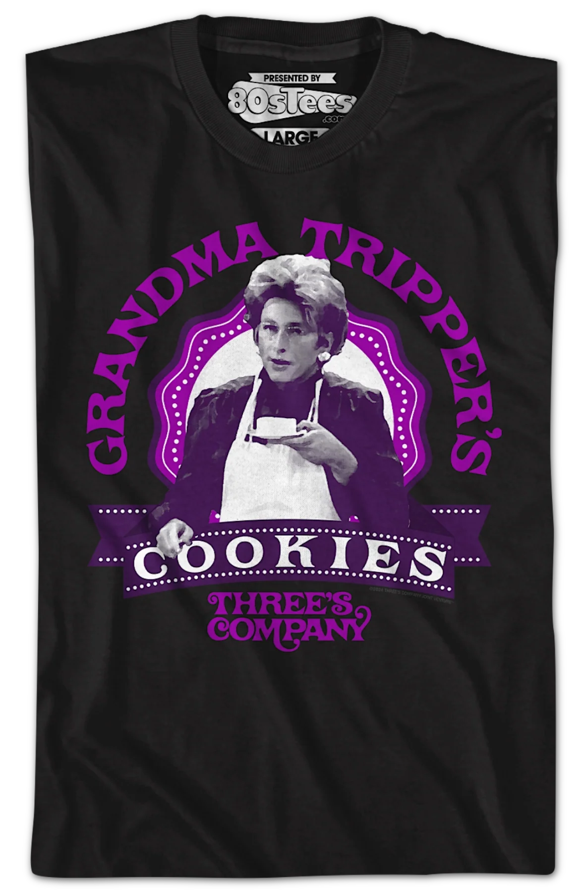 Grandma Tripper's Cookies Three's Company T-Shirt - Image 2