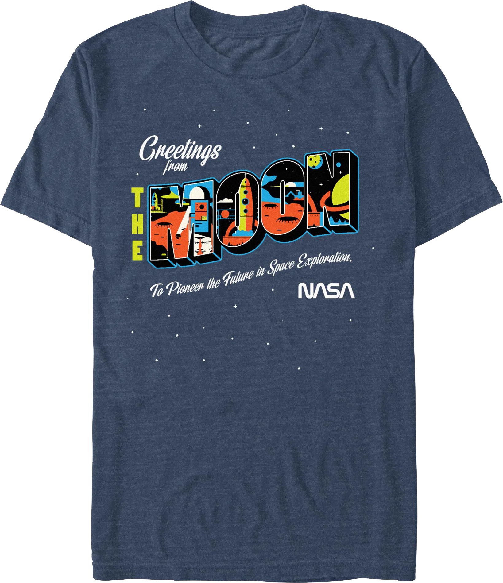 Greetings From The Moon NASA T-Shirt