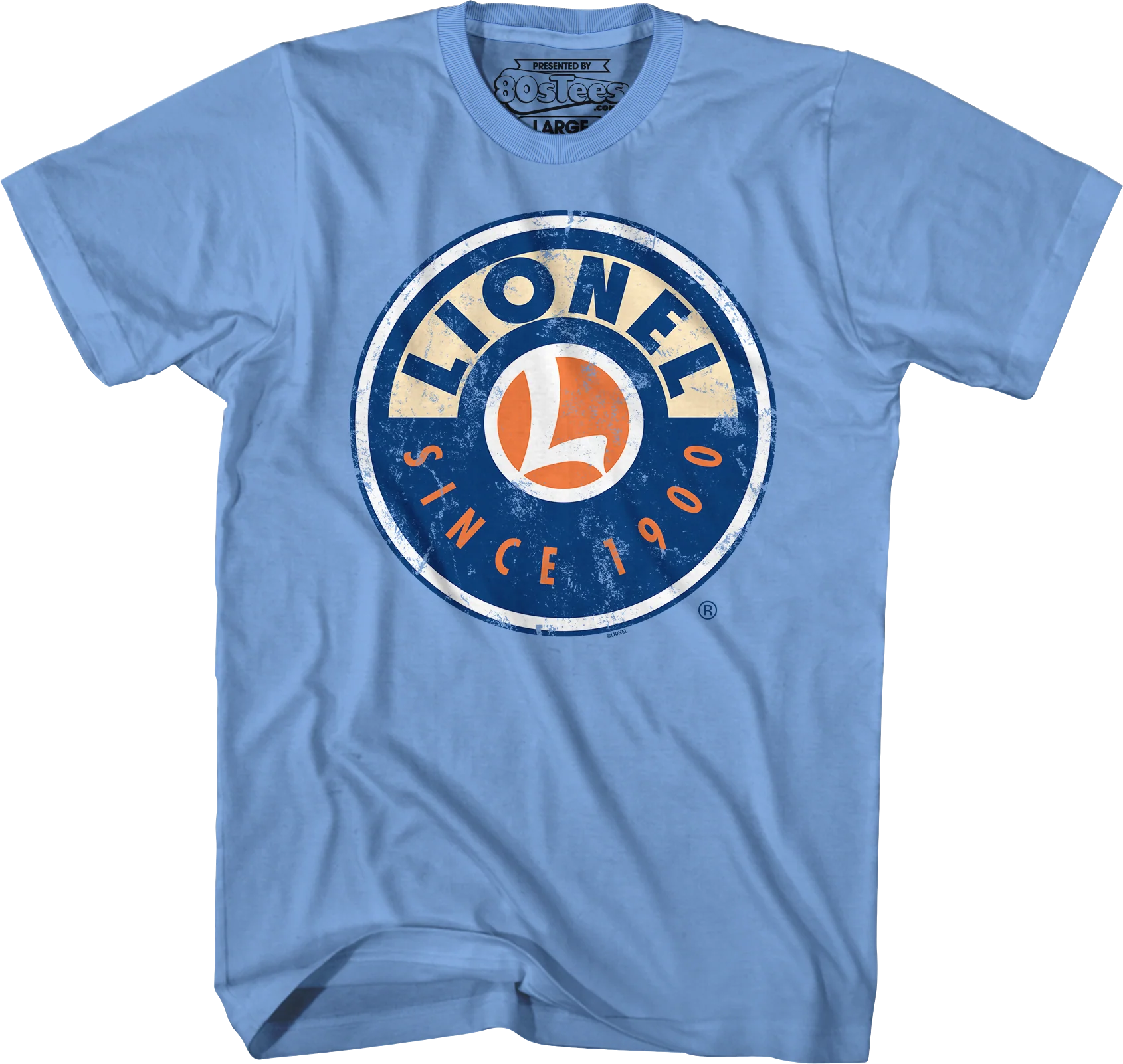 Grunge Logo Lionel Trains T-Shirts - Image 3