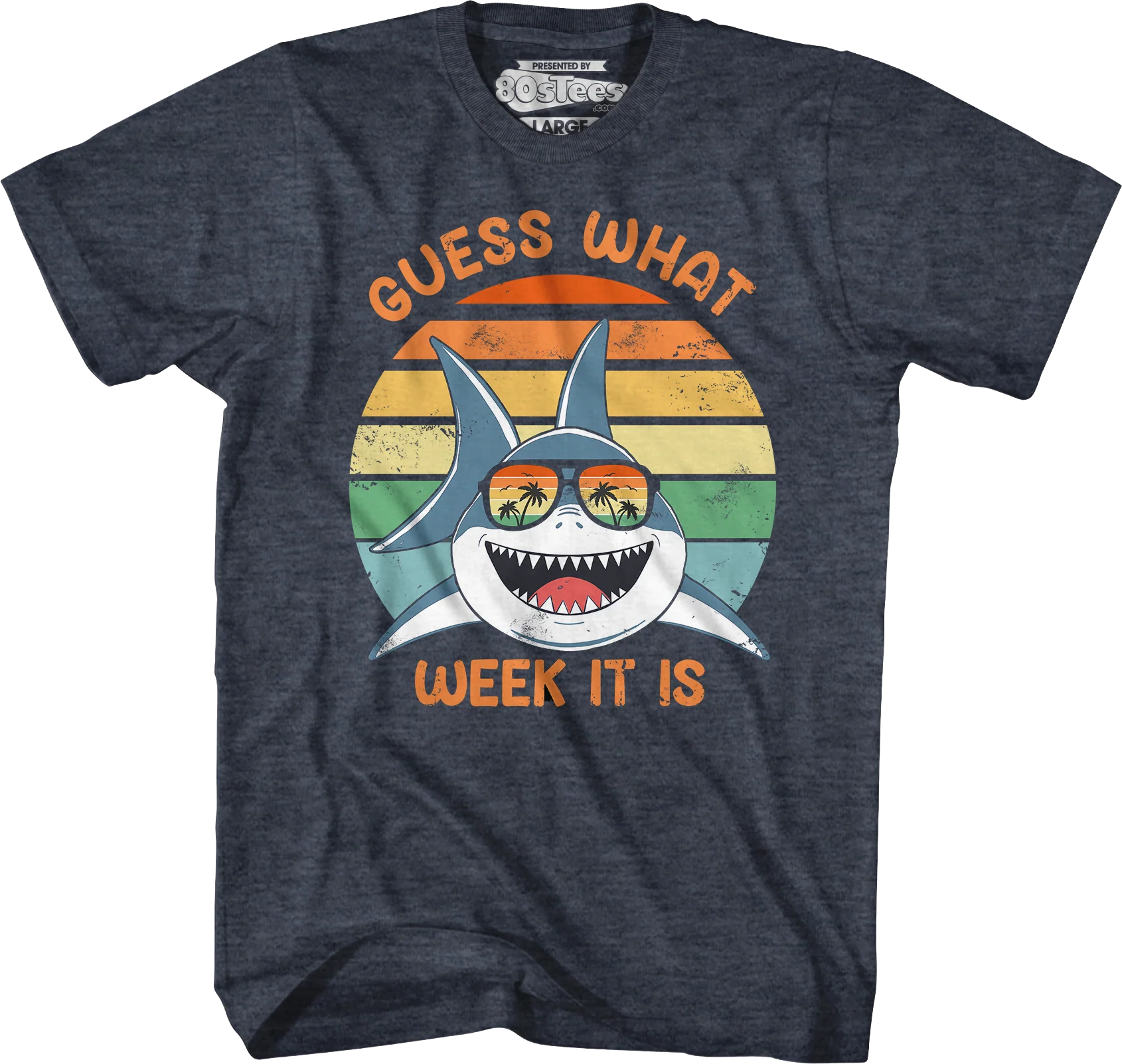 Guess What Week It Is Shark Week T-Shirt - Image 5