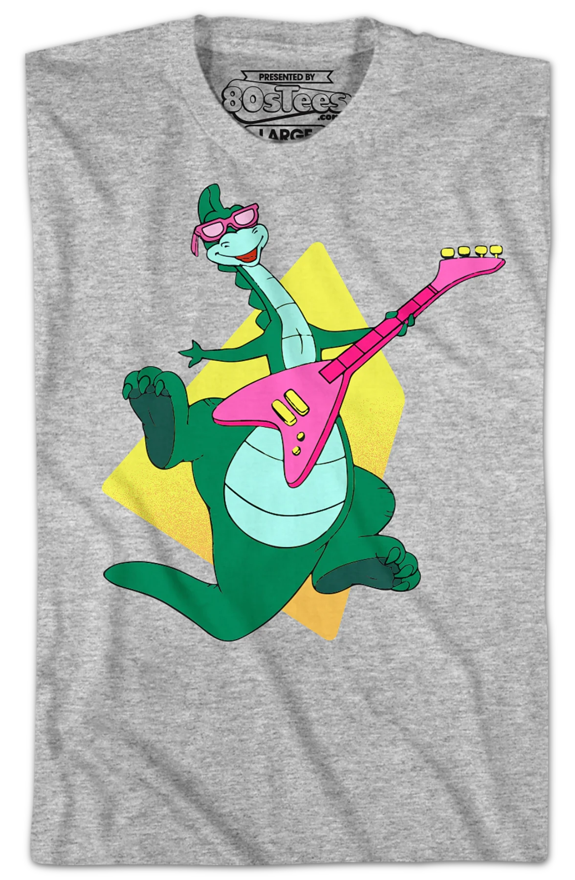Guitar Denver The Last Dinosaur T-Shirt - Image 2