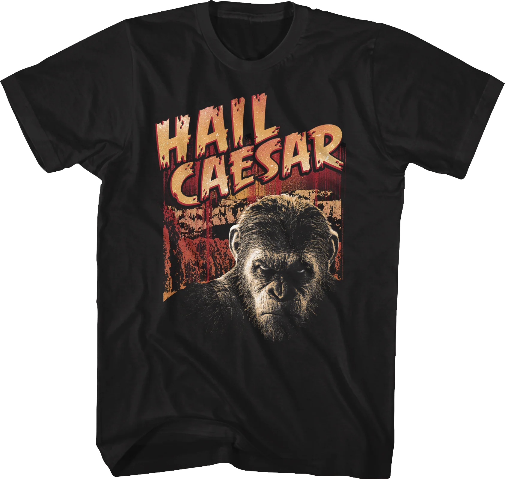 Hail Caesar Planet Of The Apes T-Shirt