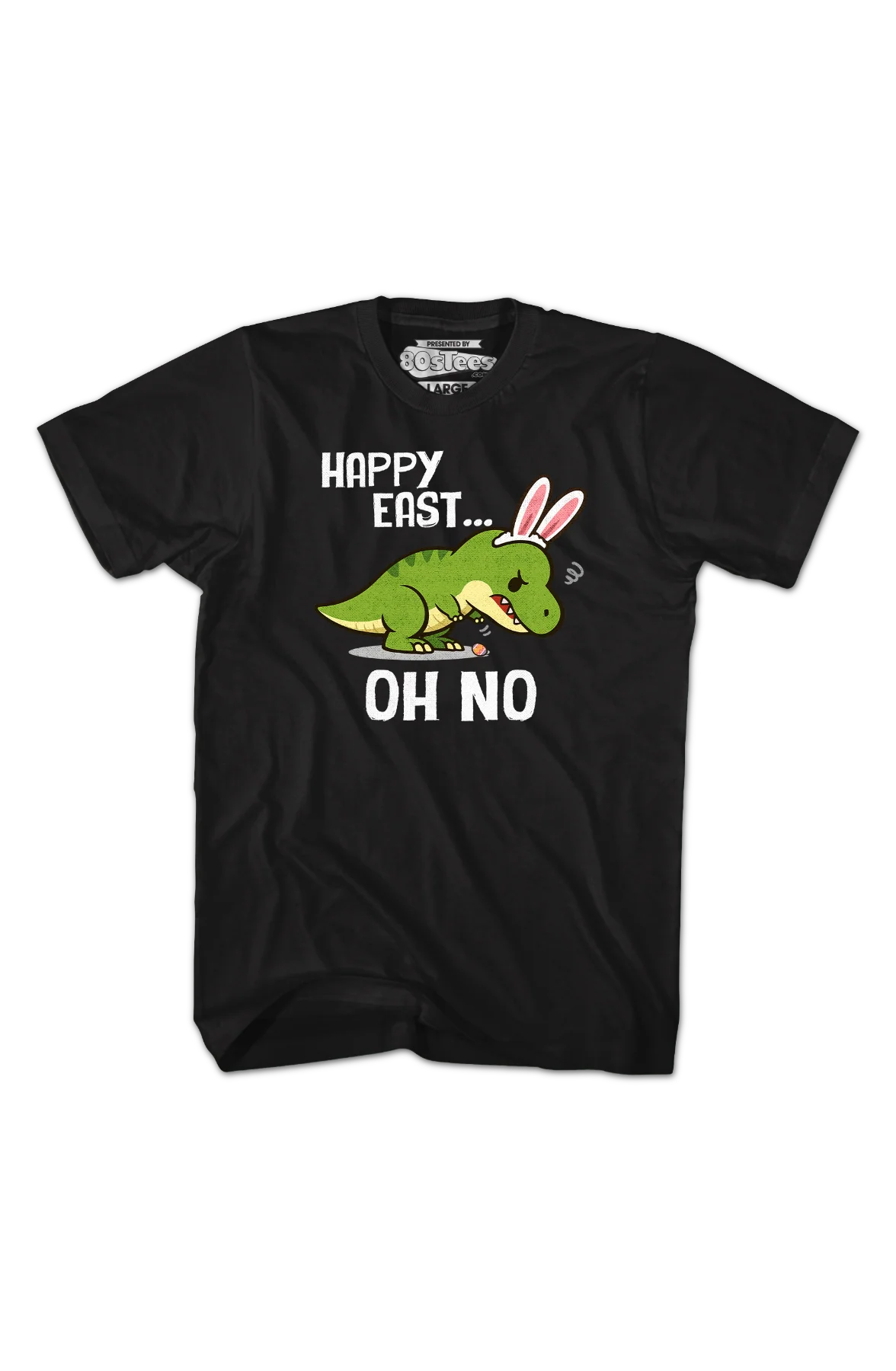 Happy Easter Oh No T-Shirt - Image 2