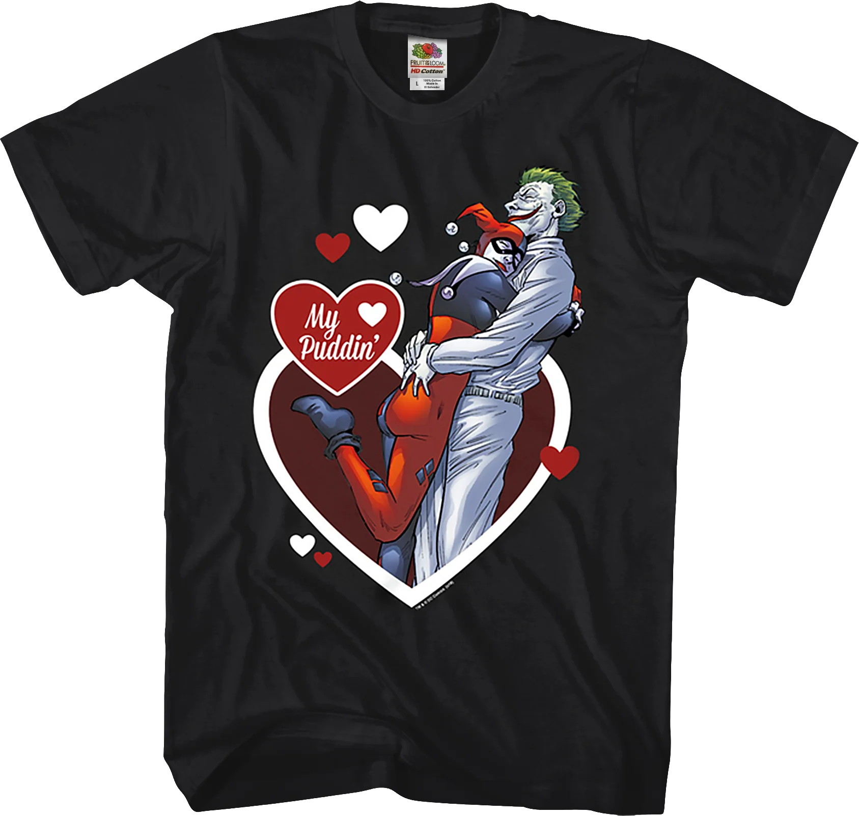 Harley Quinn And The Joker My Puddin' DC Comics T-Shirt