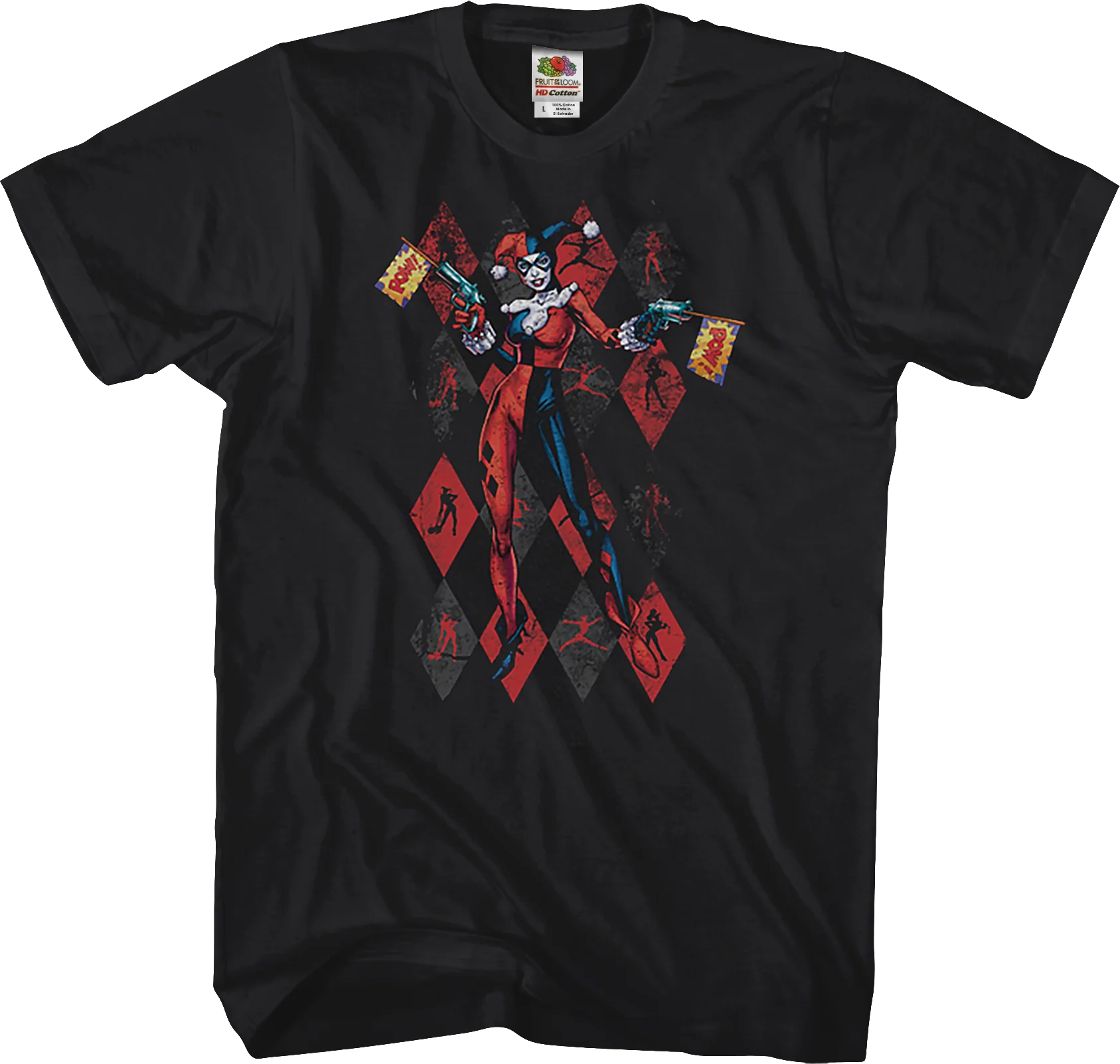 Harley Quinn Pow Pow DC Comics T-Shirt