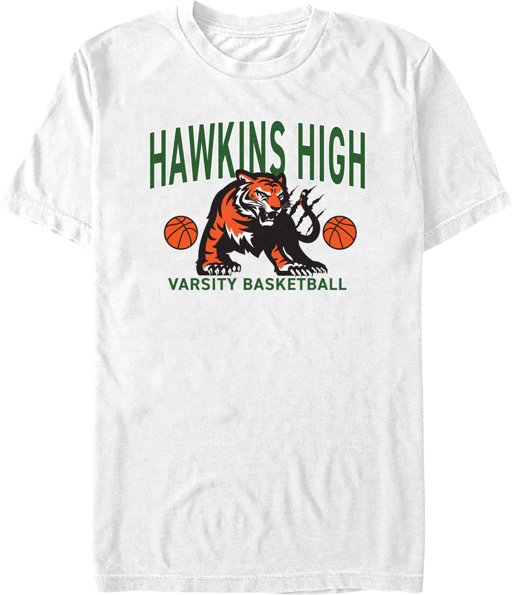 Hawkins High Varsity Basketball Stranger Things T-Shirt