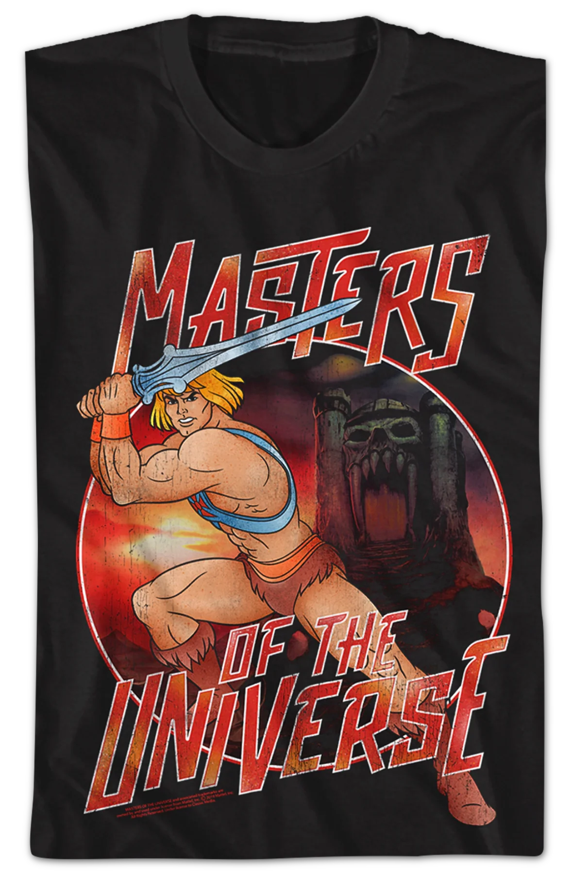 He-Man Action Pose Masters of the Universe Shirt - Image 2
