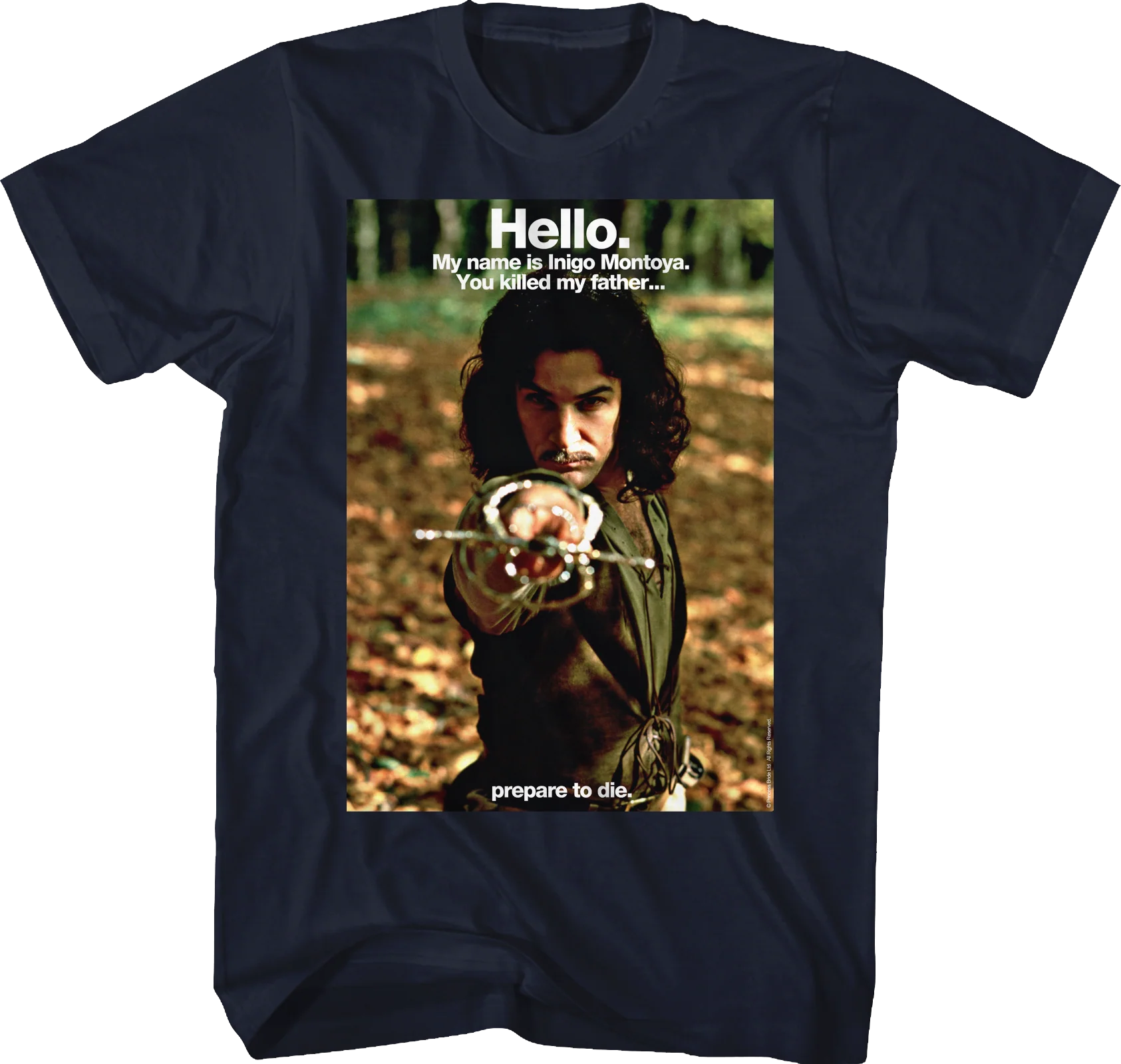 Hello My Name Is Inigo Montoya Princess Bride Shirt