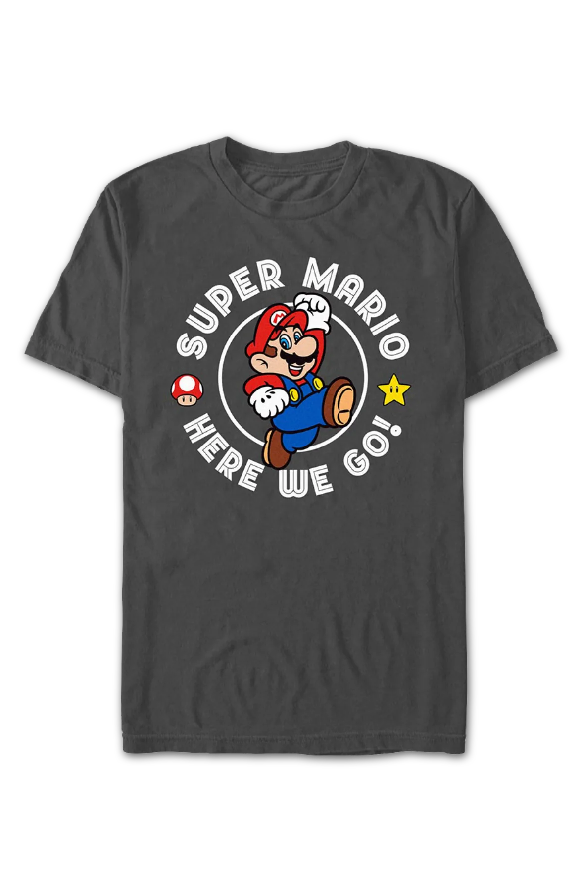 Here We Go Super Mario Bros. Nintendo T-Shirt - Image 2