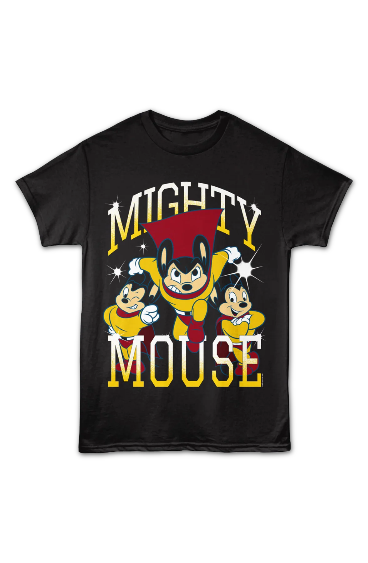 Heroic Poses Mighty Mouse T-Shirt - Image 2