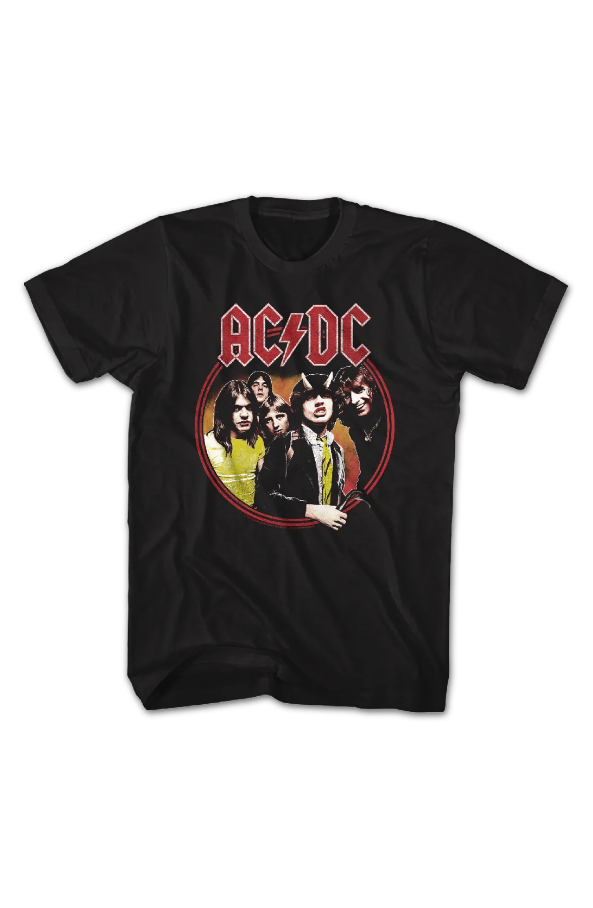 Highway To Hell Circle ACDC T-Shirt - Image 2