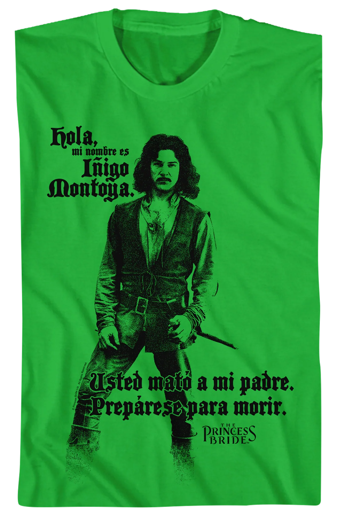Hola Inigo Montoya Princess Bride T-Shirt - Image 2