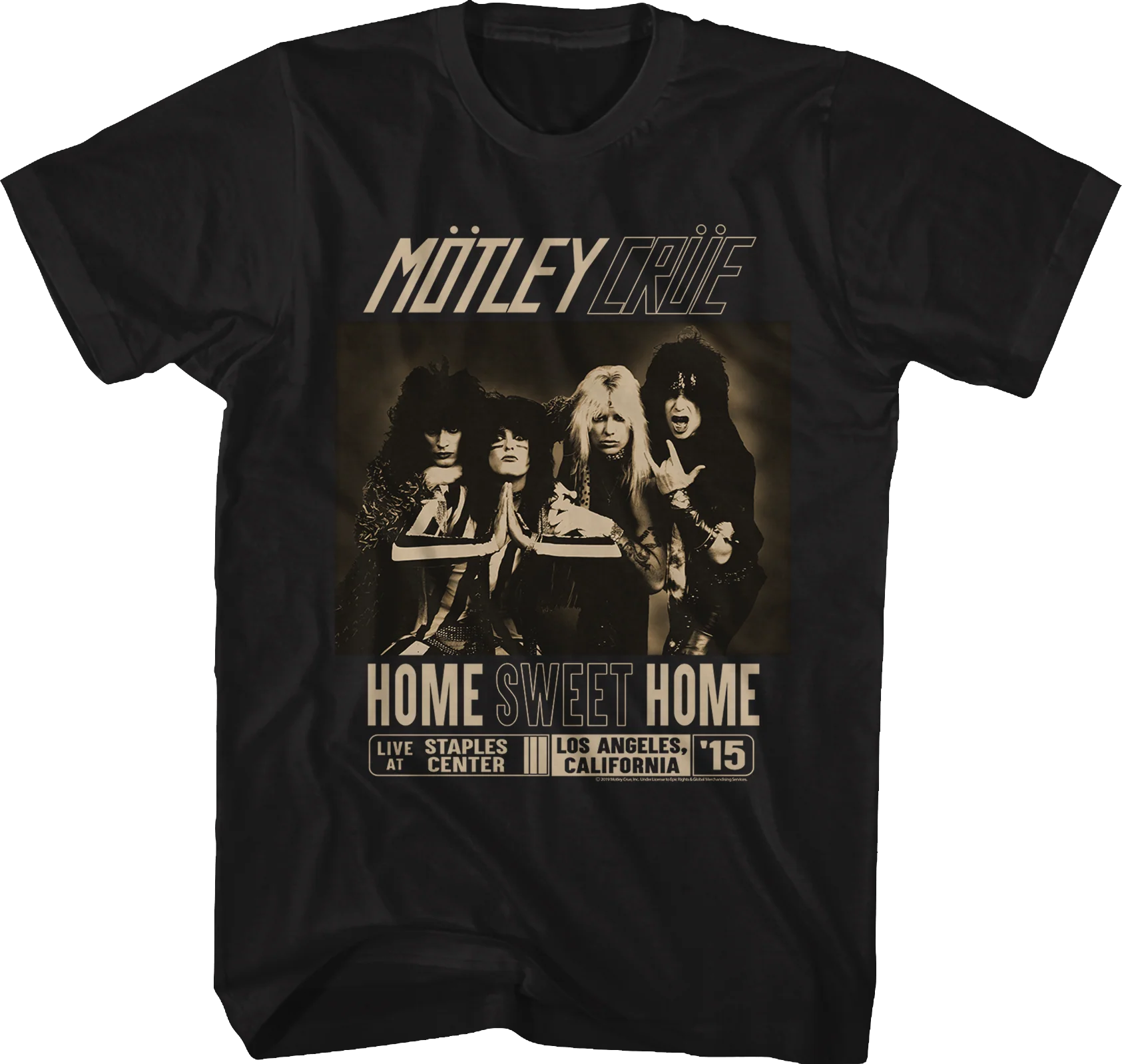 Home Sweet Home Motley Crue T-Shirt