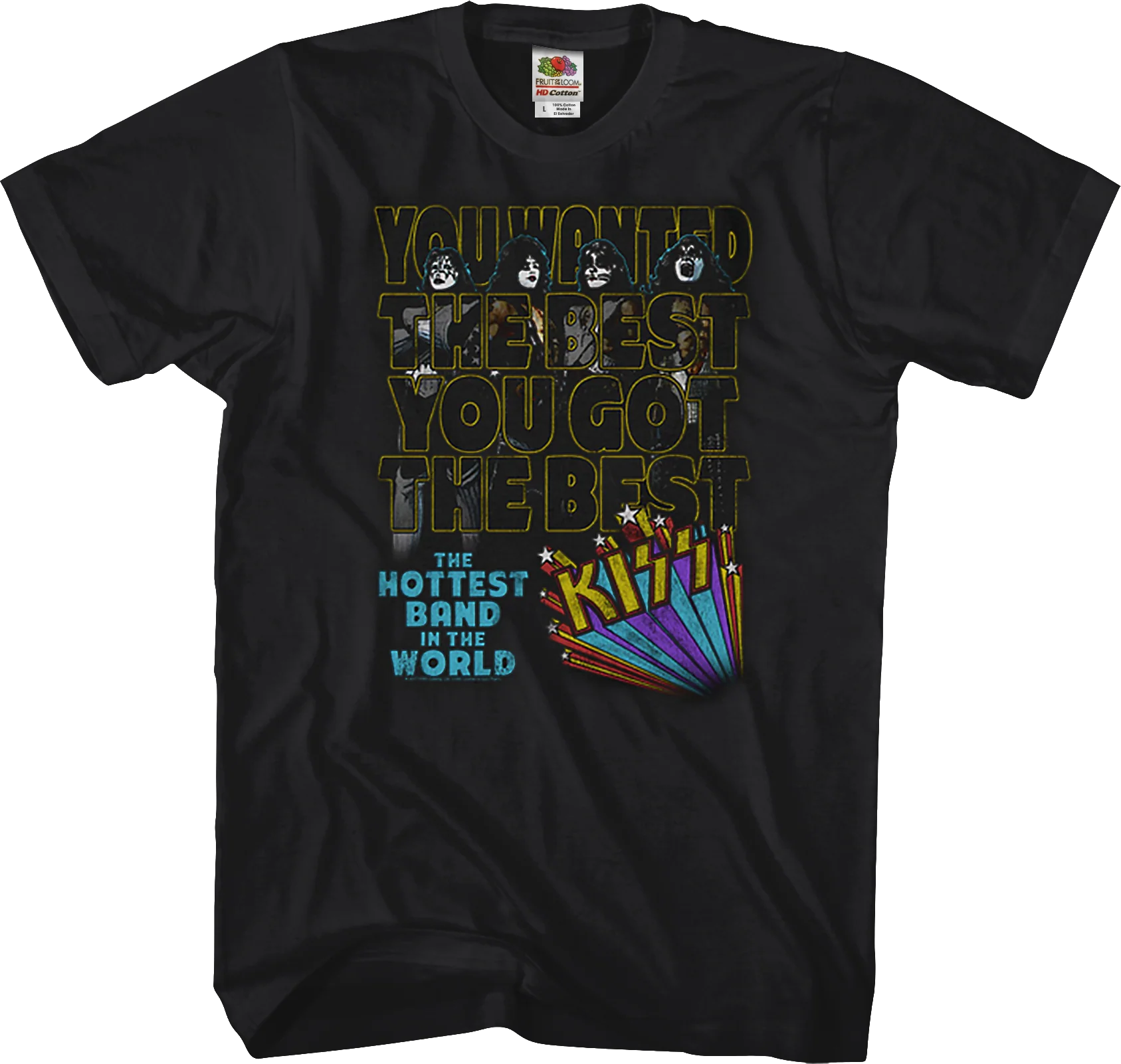 Hottest Band In The World KISS T-Shirt