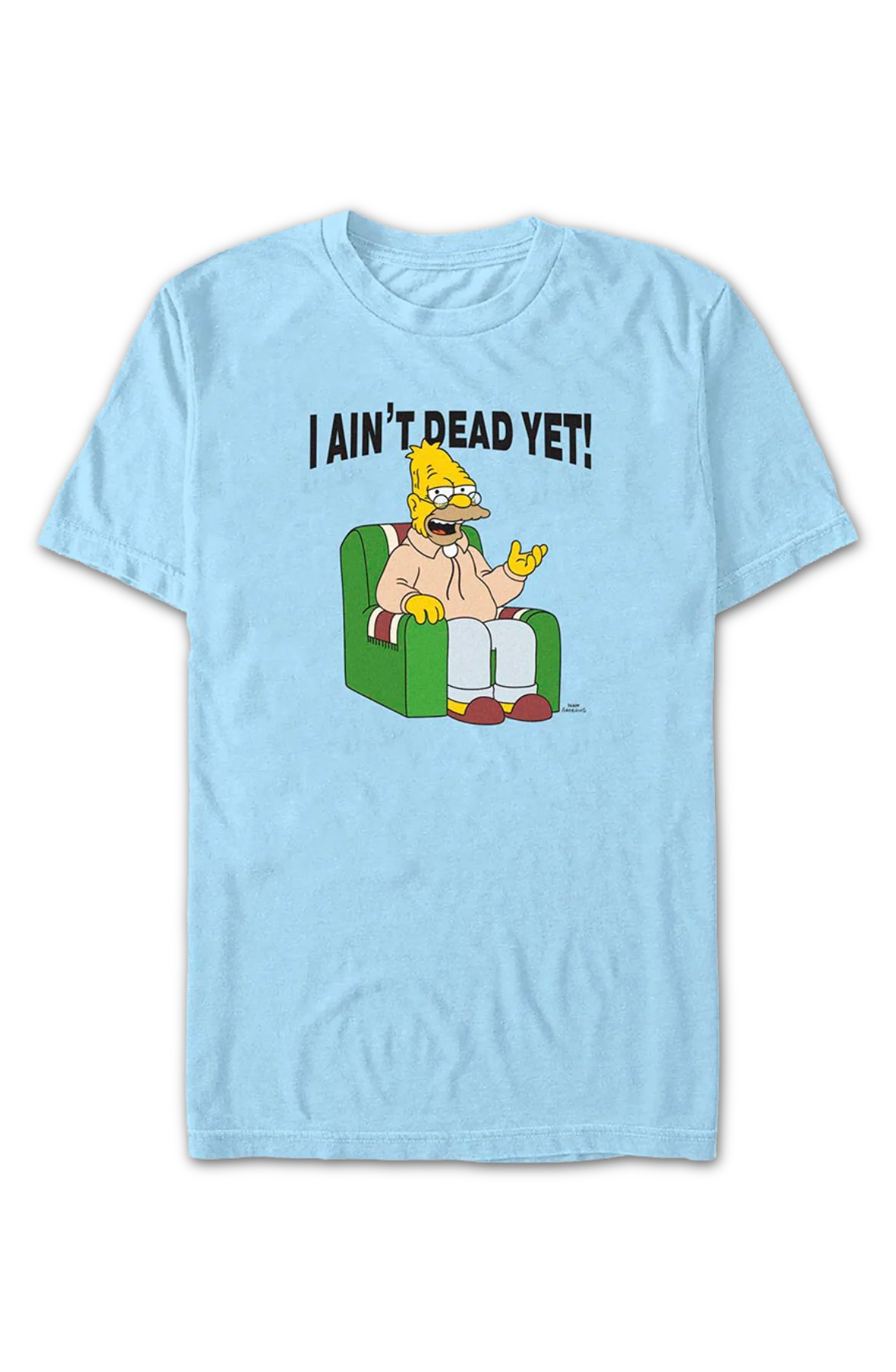 I Ain't Dead Yet Simpsons T-Shirt - Image 2