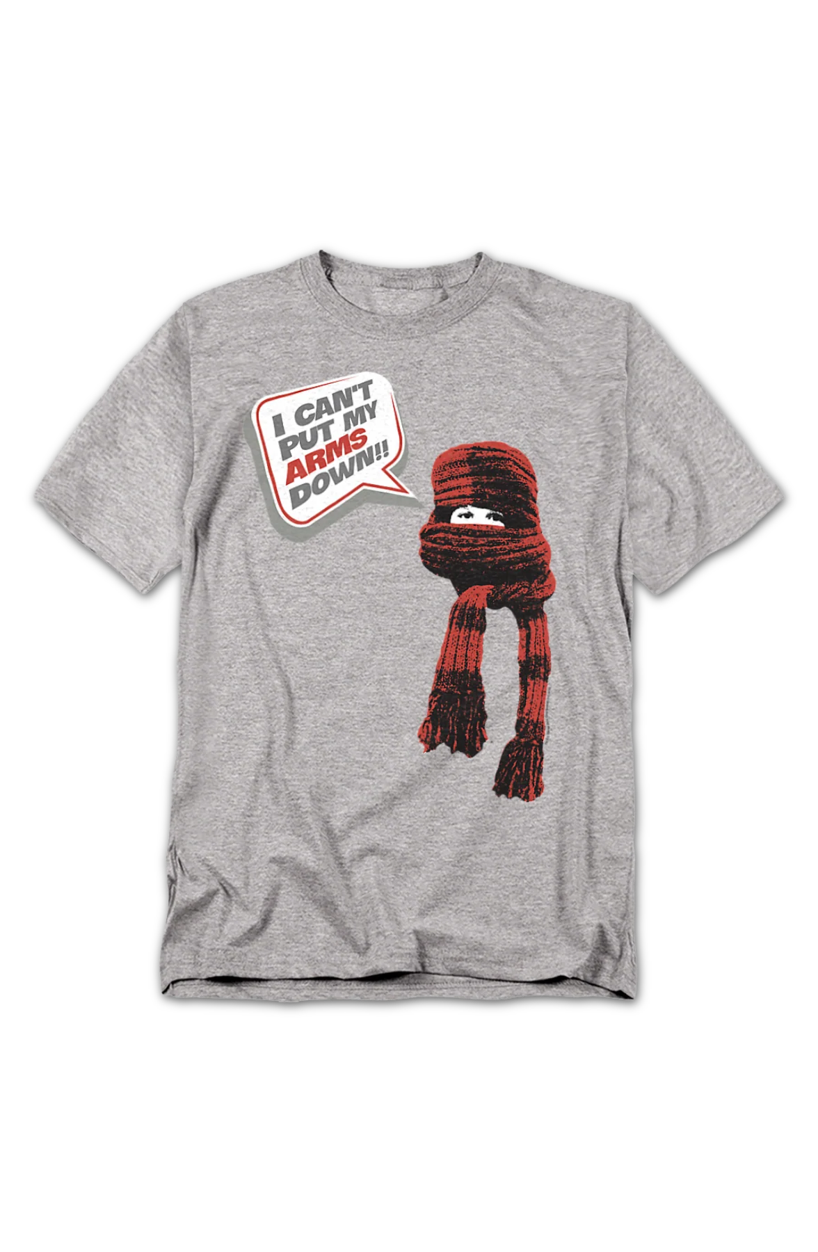 I Can't Put My Arms Down Christmas Story T-Shirt - Image 2