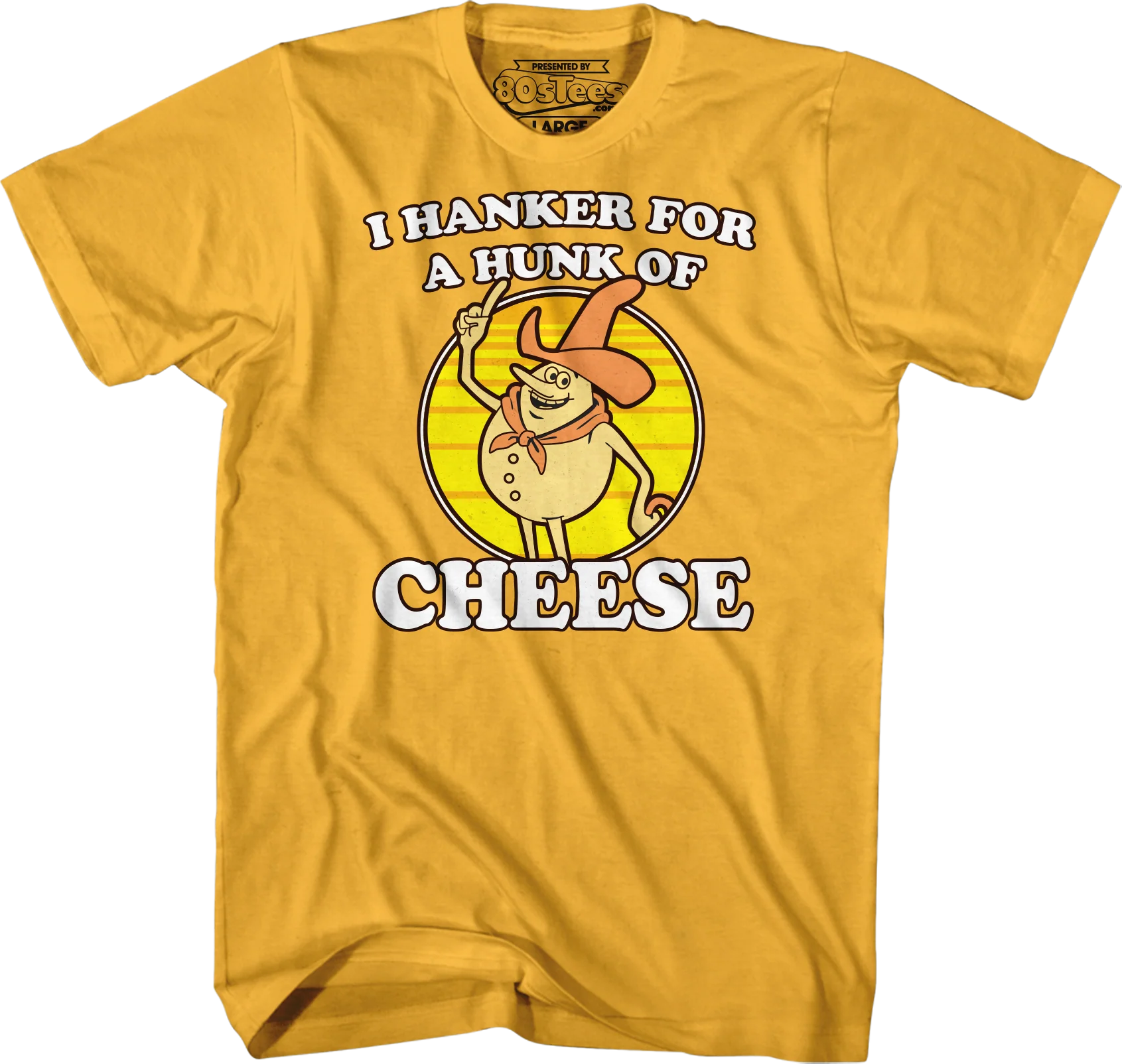 I Hanker For A Hunk Of Cheese Time For Timer T-Shirt