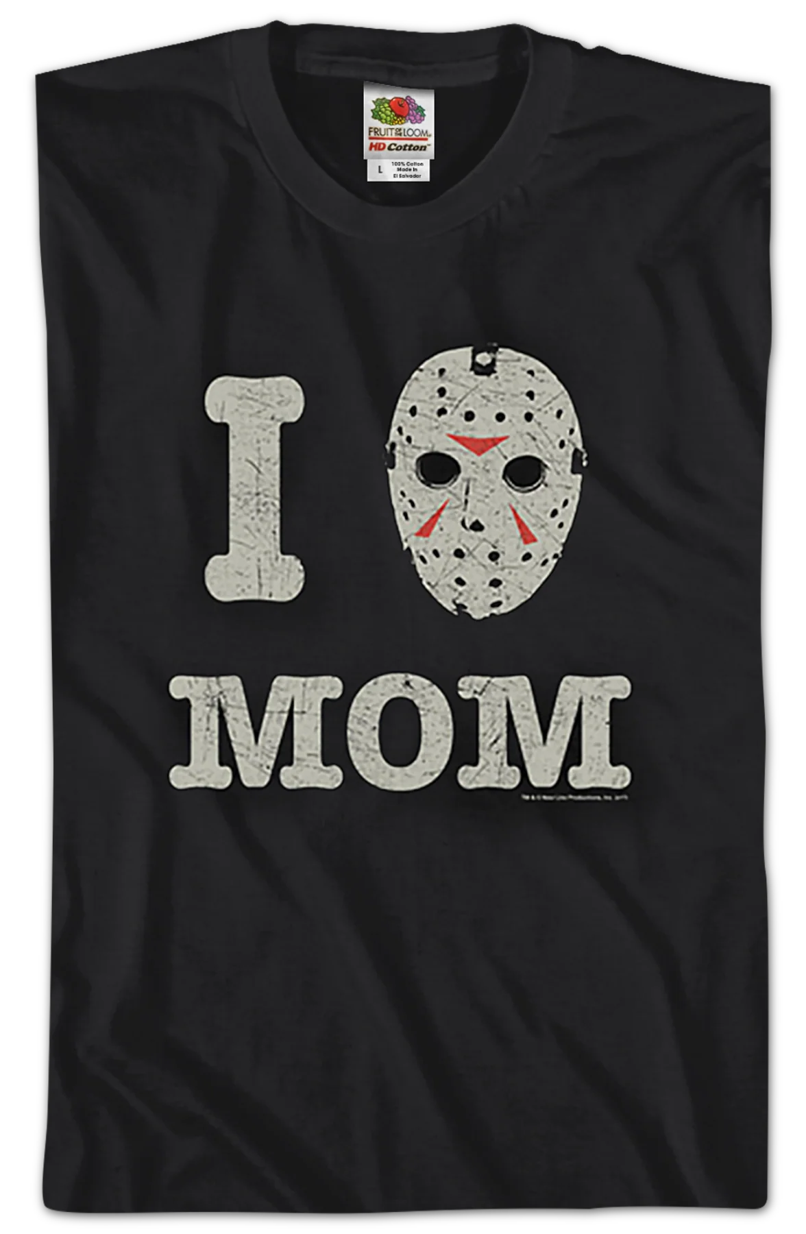 I Love Mom Friday the 13th T-Shirt - Image 2