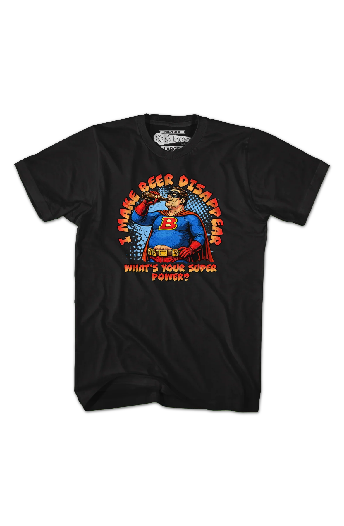 I Make Beer Disappear T-Shirt - Image 2
